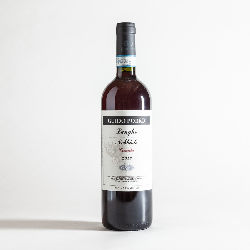 Langhe Nebbiolo, Guido Porro, Vin rouge Italien par Bonte di Vino Langhe Nebbiolo, Guido Porro, Vin rouge Italien par Bonte di Vino