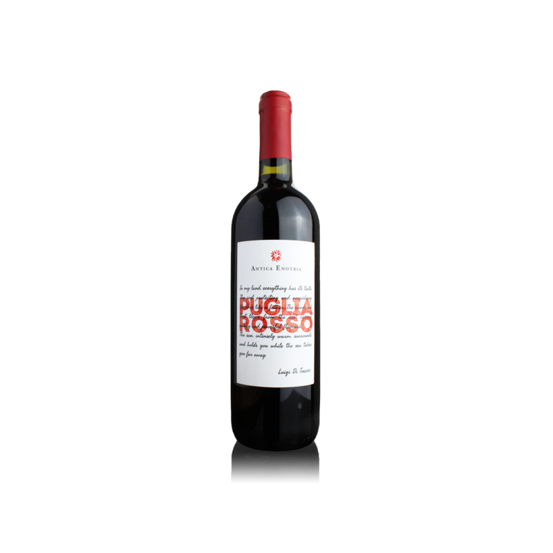 Puglia Rosso, Antica Enotria, Vin rouge Italien - Bonte di Vino Puglia Rosso, Antica Enotria, Vin rouge Italien - Bonte di Vino