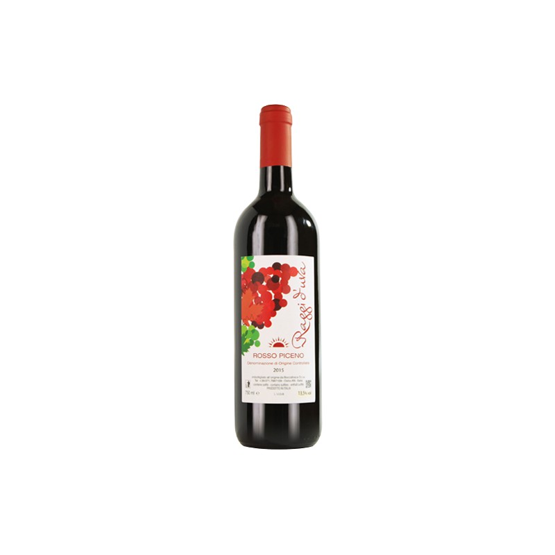 Rosso Piceno, Boccafosca, Vin Rouge Italien par Bonte di Vino Rosso Piceno, Boccafosca, Vin Rouge Italien par Bonte di Vino