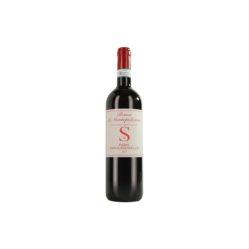 Rosso di Montepulciano, Poderi Sanguineto, Vin Rouge Italien Rosso di Montepulciano, Poderi Sanguineto, Vin Rouge Italien