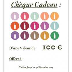 Chèque Cadeau 100€